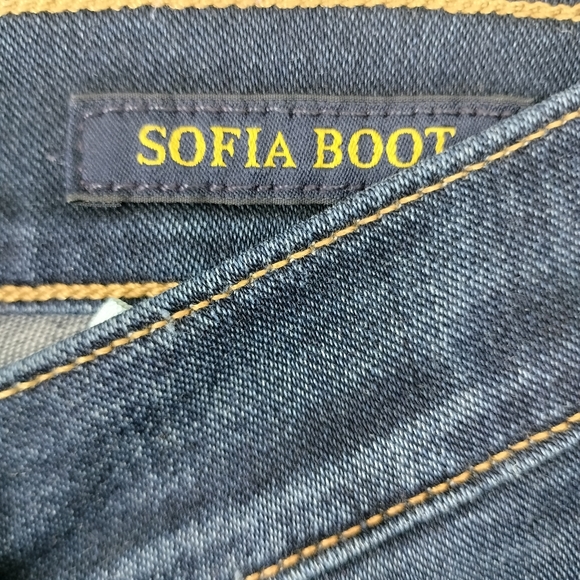 Lucky Brand Sophia Boot Cut Ankle Dark Wash Jeans Sz. 4/27 - Picture 7 of 13